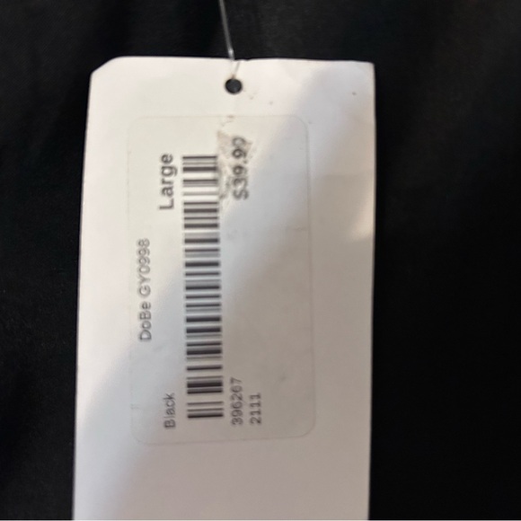 Elegant Black Mini Long sleeve Dress size Large NWT - Picture 6 of 9